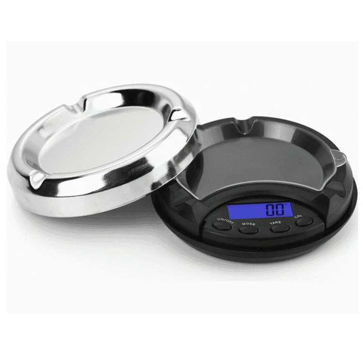 Карманные Цифровые Мини-весы для ювелирных изделий с пепельницей и бриллиантами