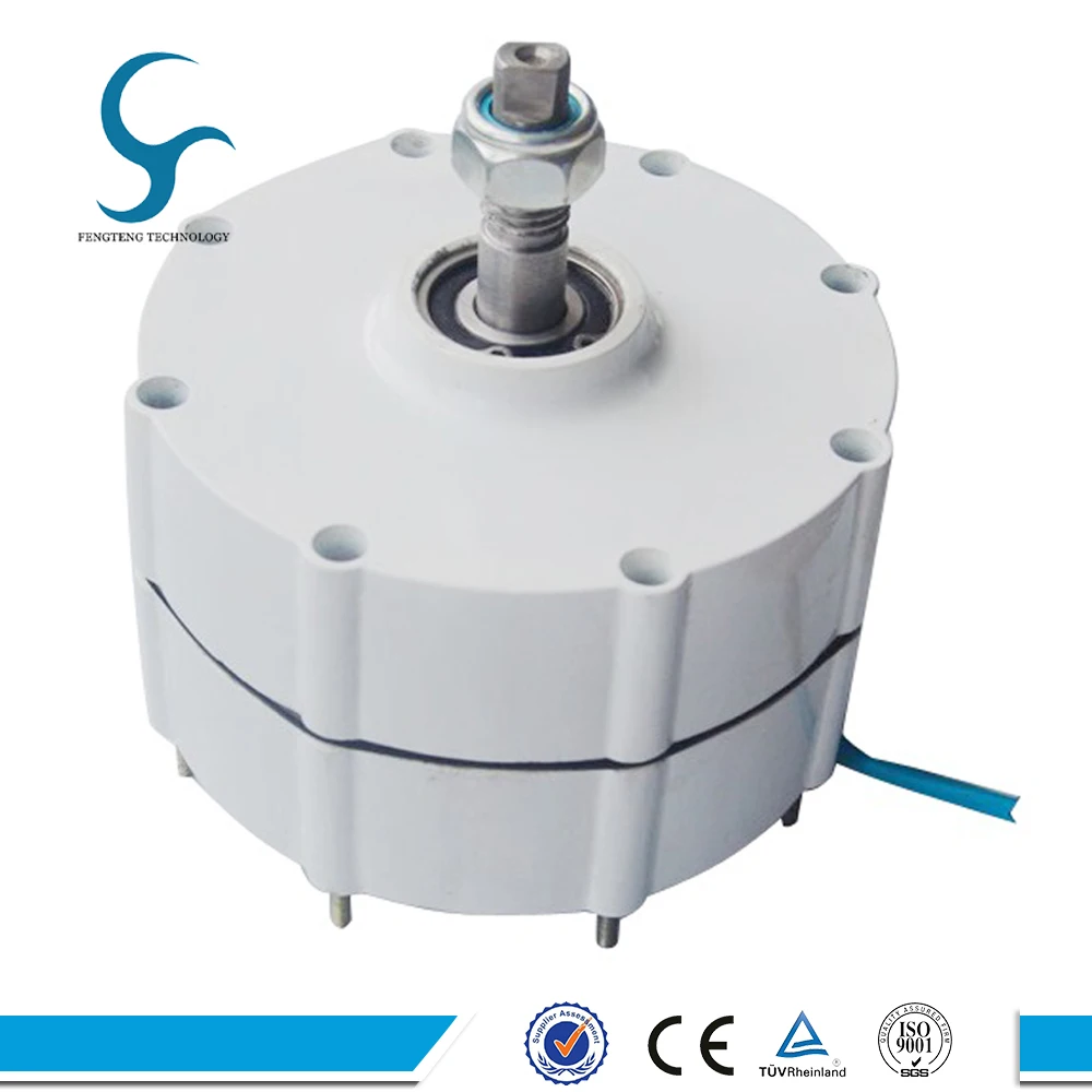 Small permanent magnet generator 100w 200w 300w 12/24/48V low speed silent China factory discount sale