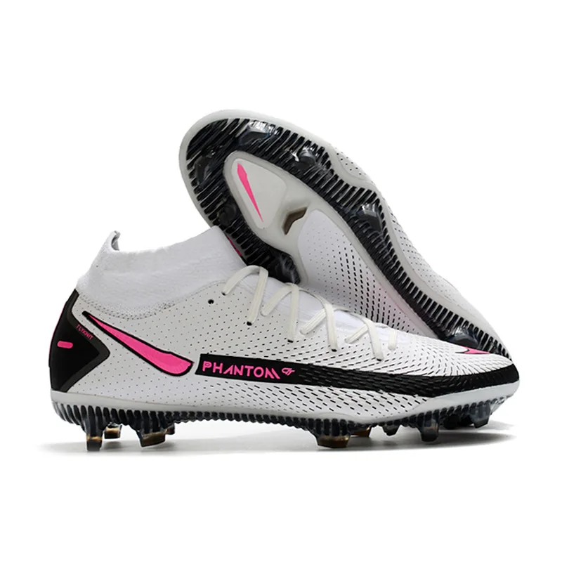 Factory Hot Sale Professional Elastic Phantom GT Soccer Shoes FG 14 Men Mercurial Superfly Football Boots