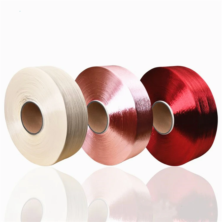 Wholesale Recycled Semi Dull Bright Colors FDY cone dyed 100% polyester fdy yarn sewing thread