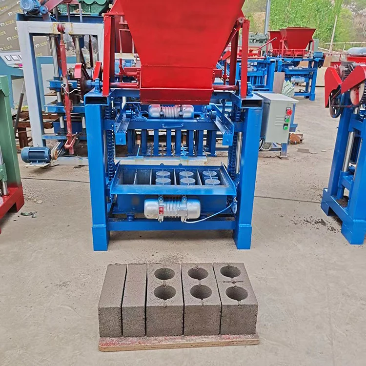 Cement Brick Making Machine Machinery Manual Concrete