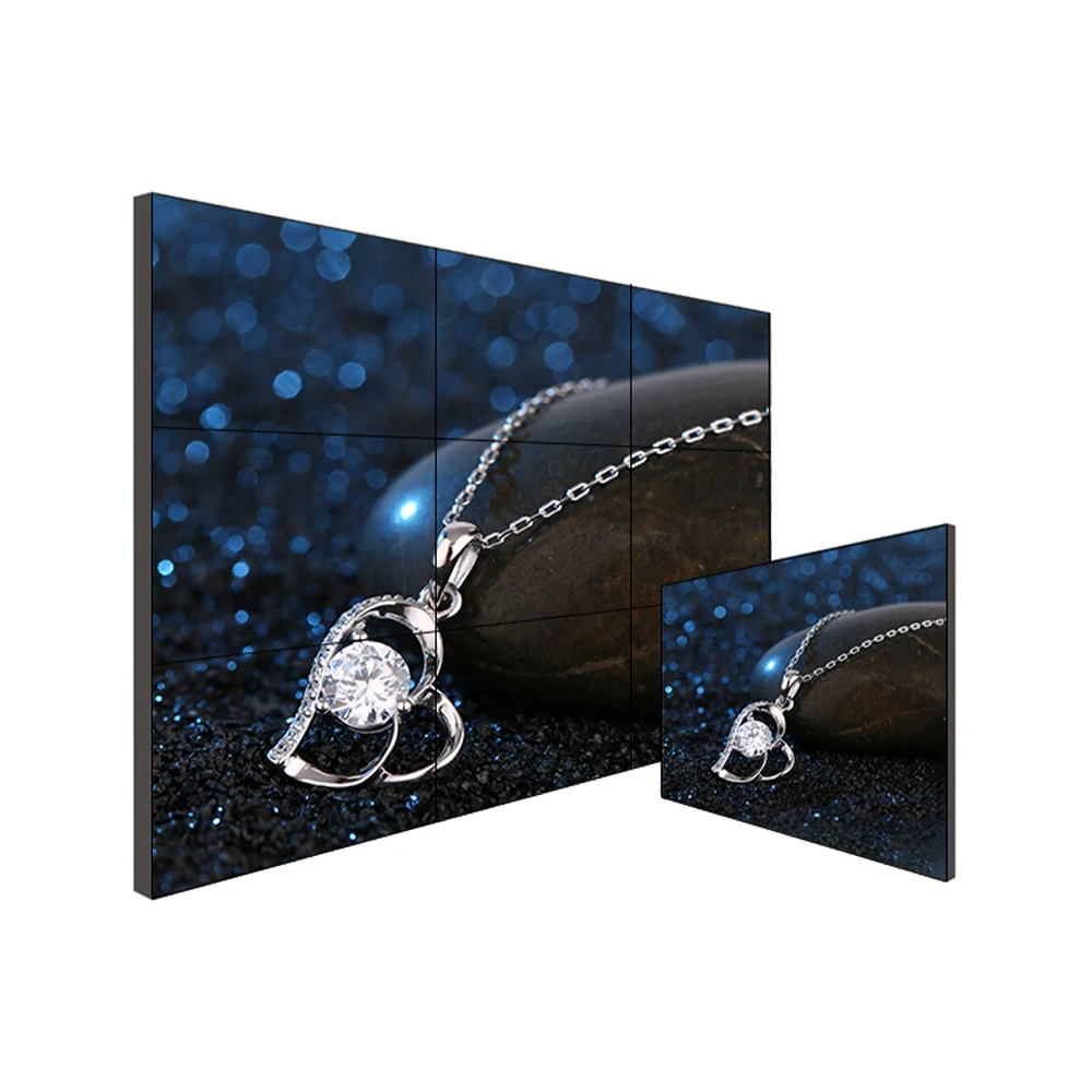 Advertising screen supplier custom production seamless splicing screen 3X3 4X4 multi-size customization