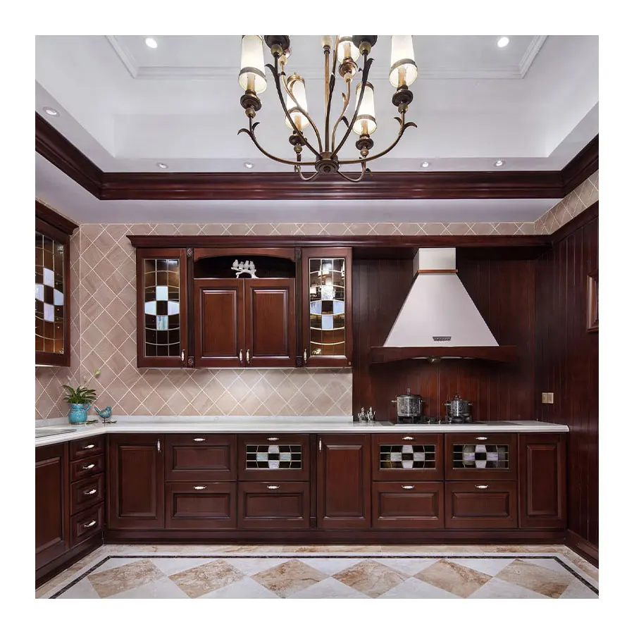 NICOCABINET One Stop Solution Custom Quartz Countertop Shaker Decorating Furniture Kitchen Cabinet kitchen Classic