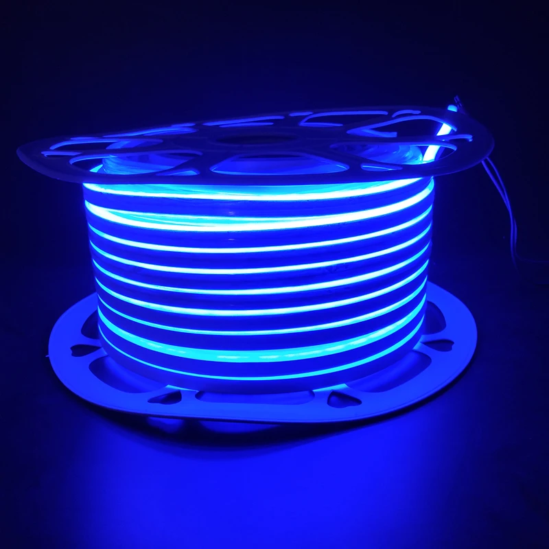 Waterproof IP65  2.5cm/cut Blue  neon light 6x12 12v neon flex LED neon strip Rope Light