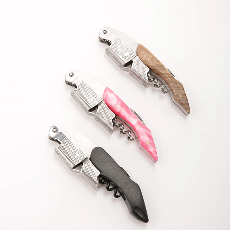 Premium Professional All-in-one Double Lever Waiters Corkscrew