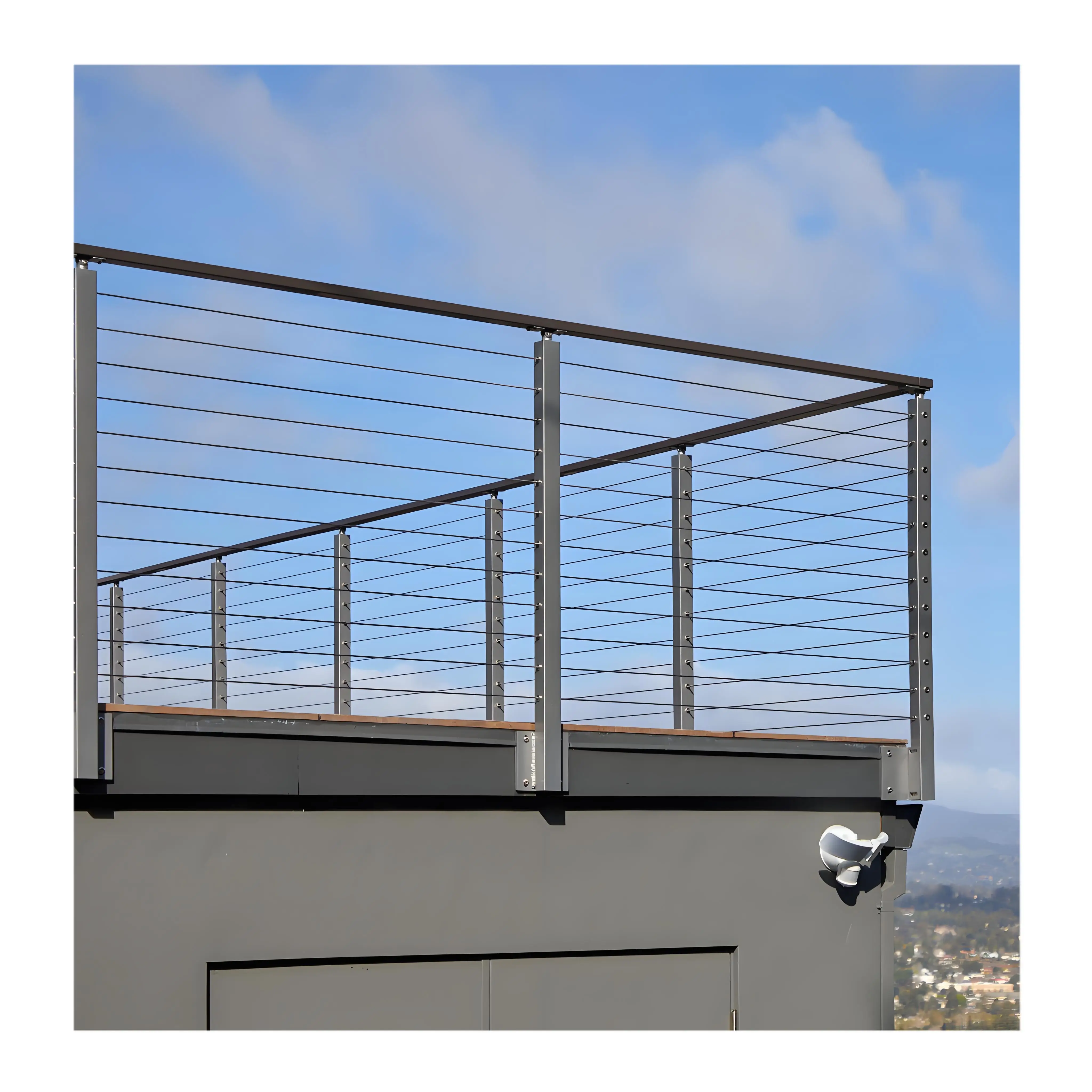Premium Stainless Steel Cable Balustrade for Deck, Staircase and Balcony Applications