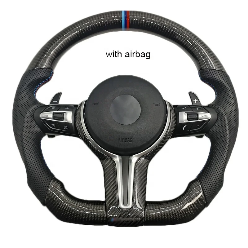 Руль для Bmw 3 серии M3 F30 F20 F12 F90 F48 X1 F39 X2 F25 X3 F26 X4 F15 X5 F16 X6 Modified M из углеродного волокна