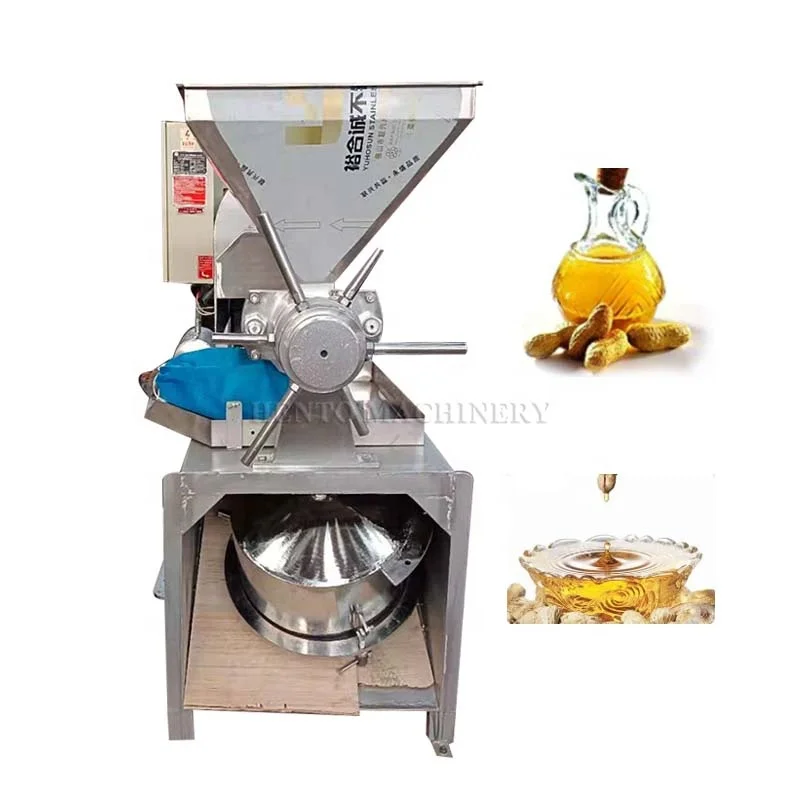Energy Saving Pumpkin Seed Oil Extraction Machine / Stainless Steel Oil Press Machine / Sunflower Oil India Press