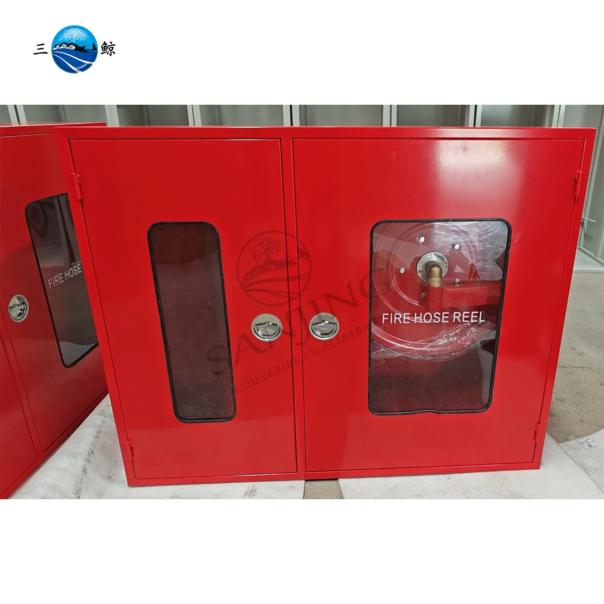 Заводская цена настенный шкаф с катушком для пожарного шланга