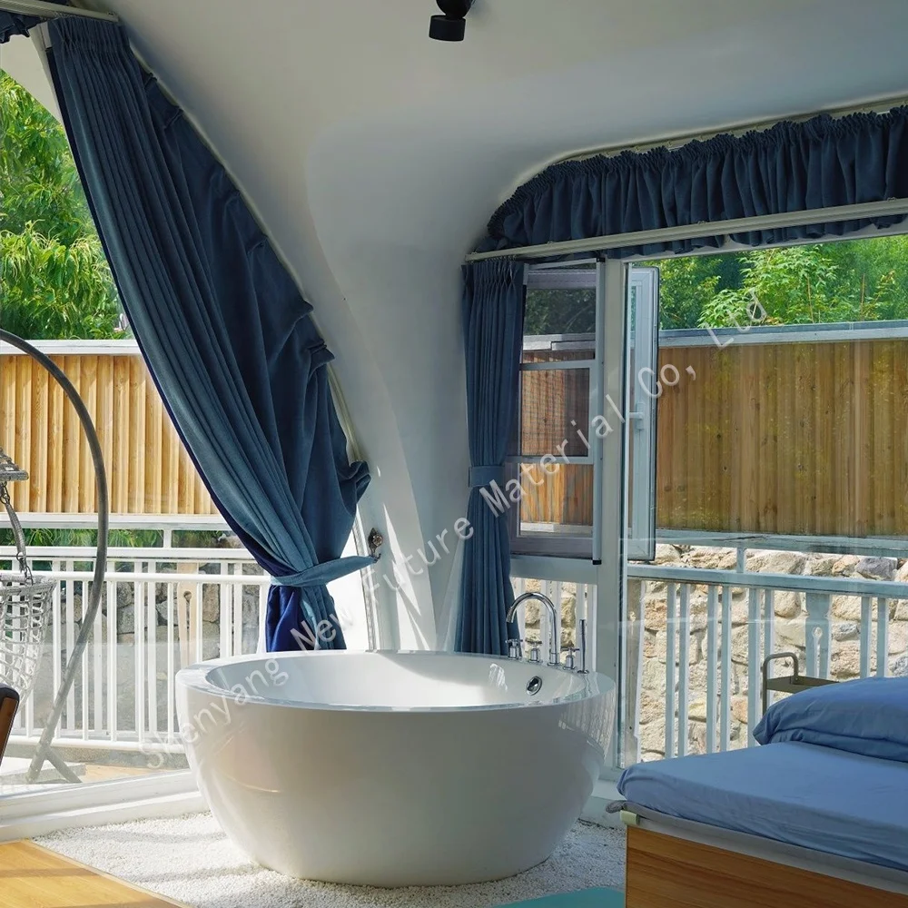 Assembly style family house quickly assembled modular building 80 square meters one bedroom one living room