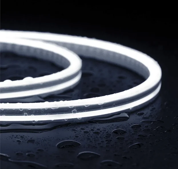 Popular 0410 White Neon tube 5mm width led neon strip for decoration