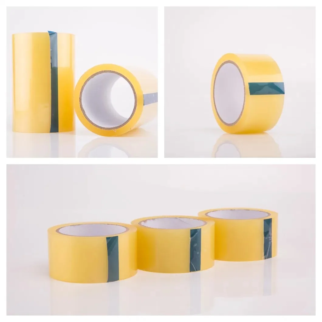 Factory Manufacturing Self Adhesive Tape Plastic Bopp Packing Tape Clear Packaging Shipping Transparent Mailing Tape