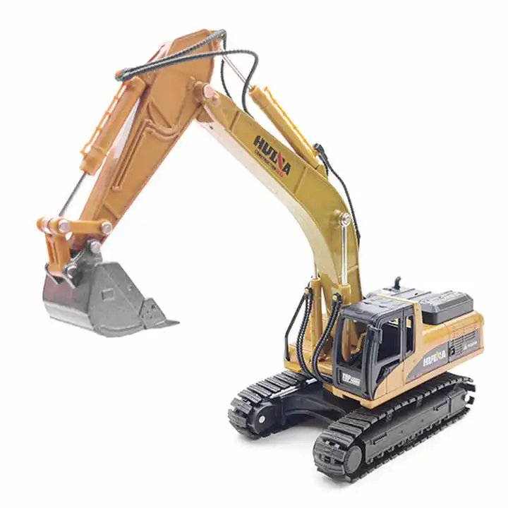 SJY-1710 1/50 Simulation Die cast Excavator Machine Model Alloy Metal Engineering Construction Model Vehicle Children Toys Gift