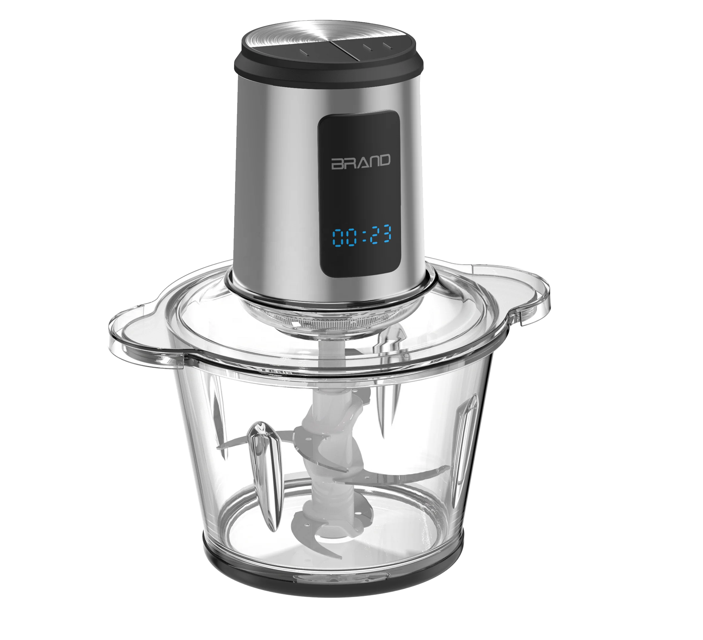 2024 new digital Electrical food chopper hot sell product  meat grinder and slicer