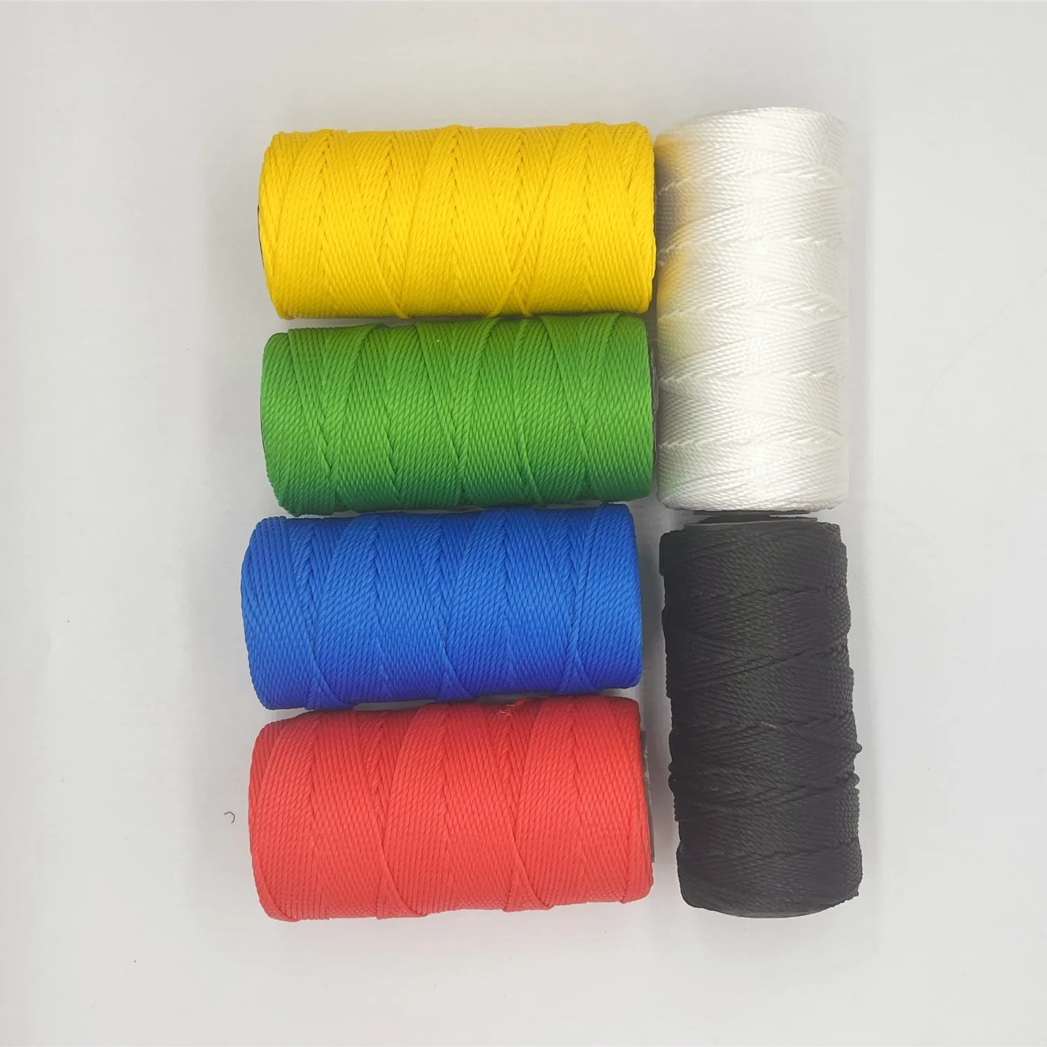 High Quality PP Thread Plastic Baling Twine Construction Cord Twisted 210D 24 36 ply Polypropylene PP Twine