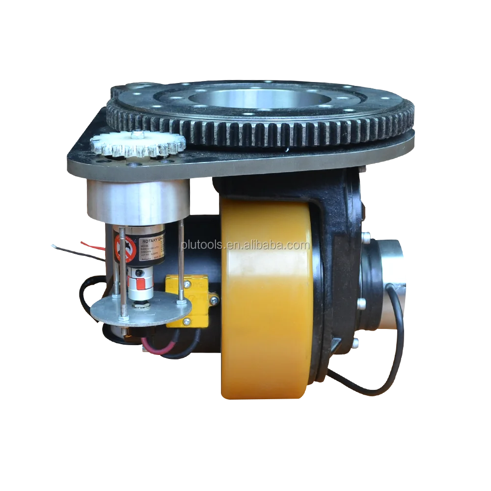 Plutools 3000W 48V Omni Wheel AMR Accessories Logistics Electric AC Motor High Load AGV Driving Wheel Steering