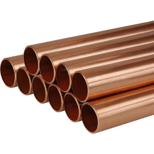 Hot-selling OEM Size C109 tellurium  Copper Tube pipe for plumbing Straight lengths hard temper manufacturers pric