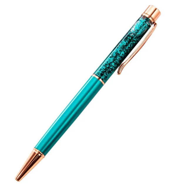 Хорошая идея, блестящая жидкая ручка с пользовательским логотипом