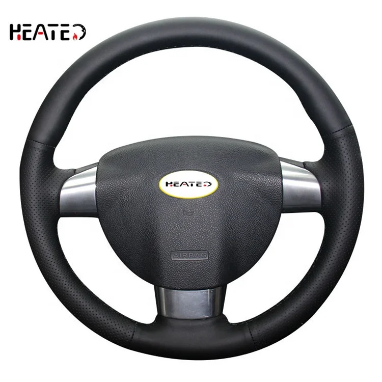 Steering Wheel Cover  for Ford Focus 2 2005-2011 (3-Spoke) wholesale price for you Steering Wheel Wrap