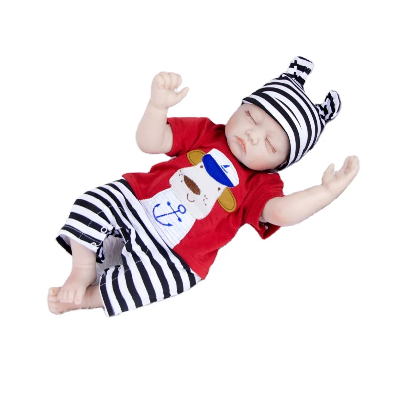 Wholesale Lifelike 55cm Cute Baby Doll Girl Soft Silicone Reborn Baby Toys Reborn Dolls for Girl