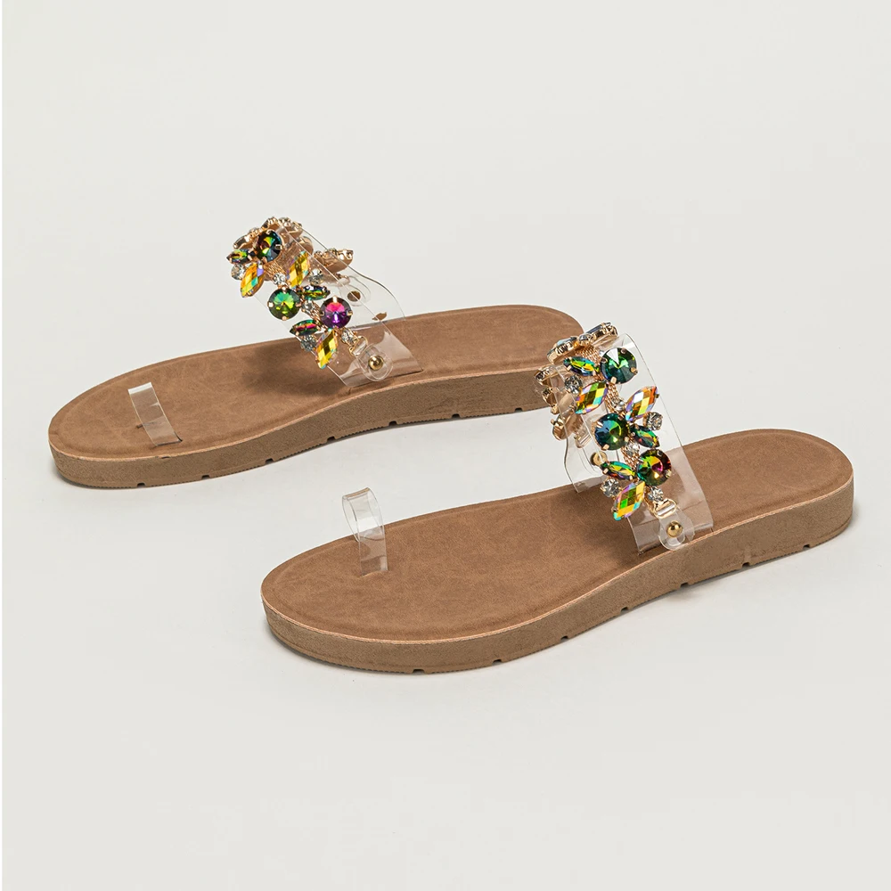 Wholesale Flat Fashion Outdoor Ladies Sandal Footwear, Comfortable Indoor Anti-slip Soft Warm Slipper Shoes For Women