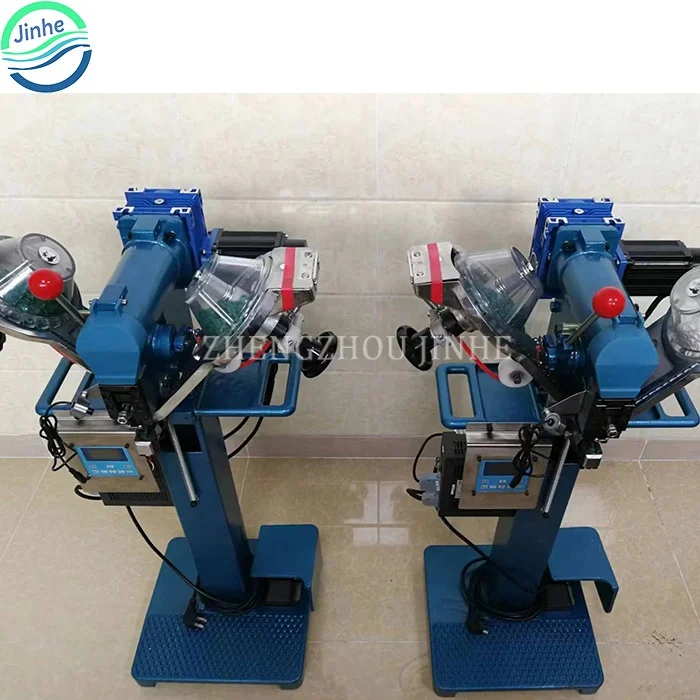 Face shield raincoat plastic snap button press attaching machine metal button attach fastener snap fastening covering machine