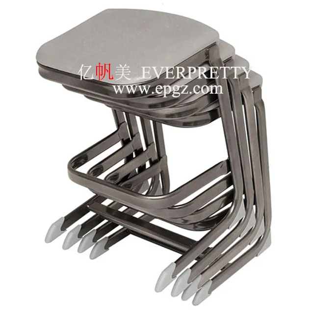 Cheap Academic Lab Furniture C-shaped Plastic Lab Stool
