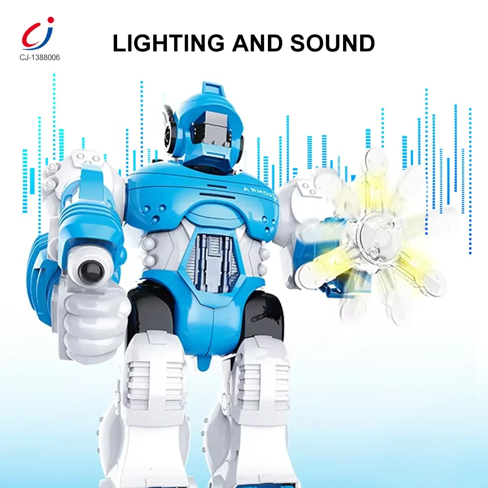 Chengji interacitive robot toys kids electric walking rc robot for kids