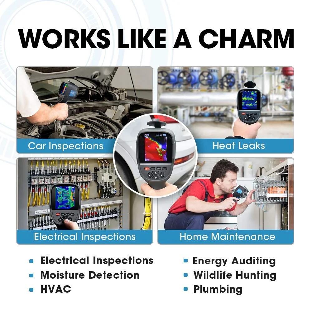 Ht-18+ China Supplier Cooled Thermal Imaging Handheld Infrared Products Customized Infrared Thermal Imaging Camera