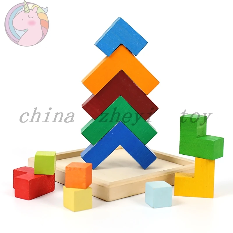 Factory direct sale Wooden Puzzle Jigsaw educational toys games custom kids kitchen  toys and other toys  parts