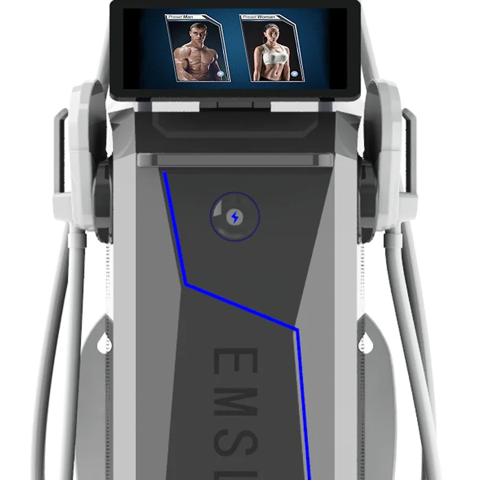 Professional 5 Handles Ems Sculpting Machine Ems Neo 10 Tesla Body Sculpting Body Slimming Shaping Muscle Building Machine
