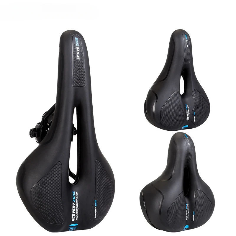 Bicycle Saddle Seat Men Women Thicken MTB Road Cycle Saddle Hollow Breathable Comfortable Soft Cycling bike Seat