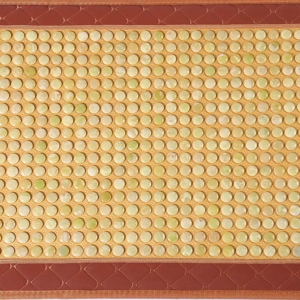 Factory direct sale comfortable infrared electric heat jade massage home use mattress