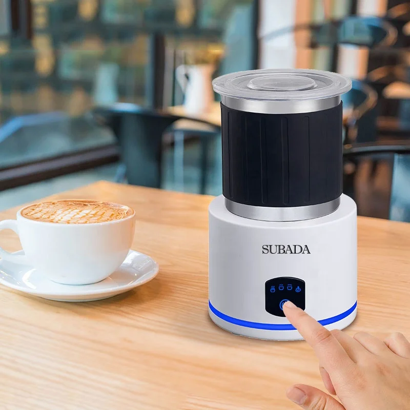 In Stock Automatic Electric Milk Foam Machine With 2 Whisk 4-in-1 Cappuccino Foamer Espresso Milk Frother machine