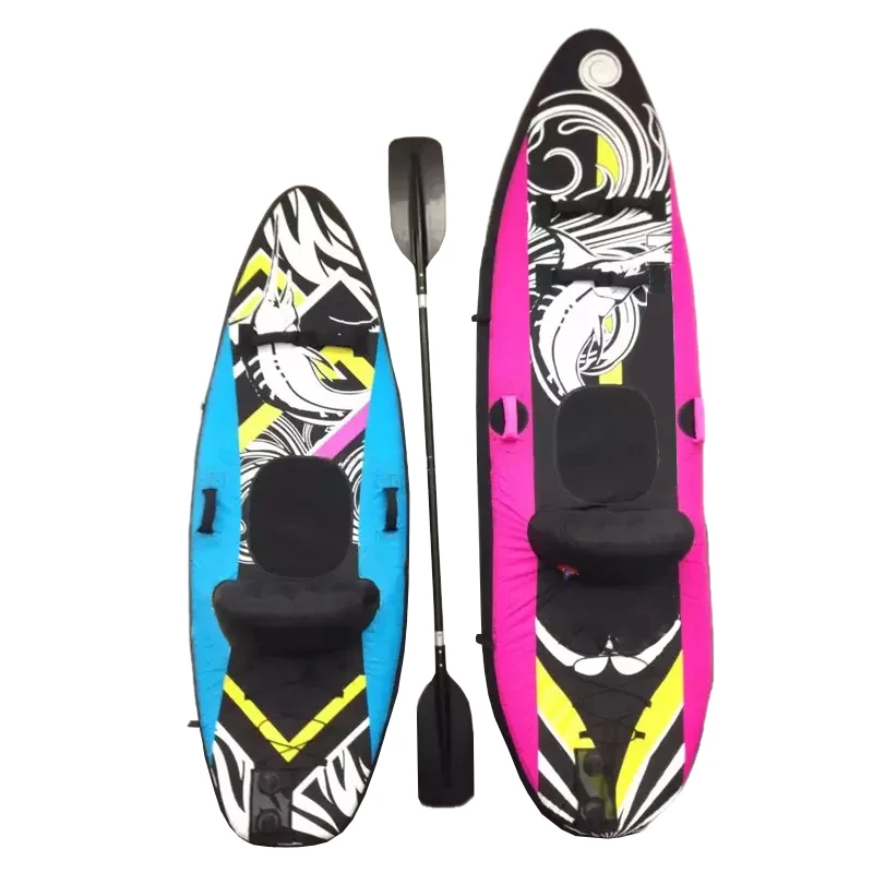 2016 water sport 1person inflatable toy canoe fishing kayaks, inflatable boat