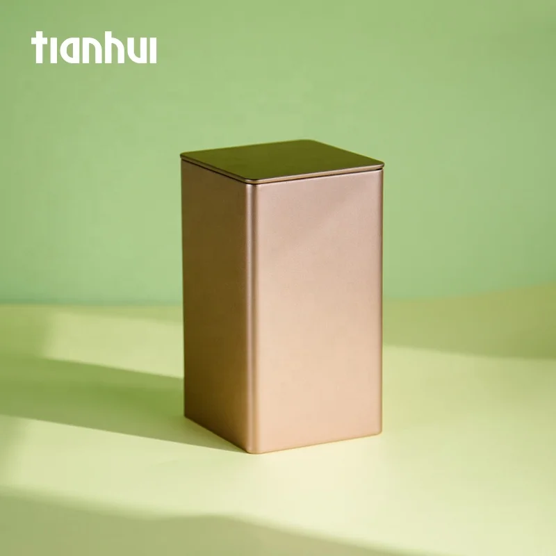 Food Grade Christmas Empty Containers Can Metal Box Cookies Tins