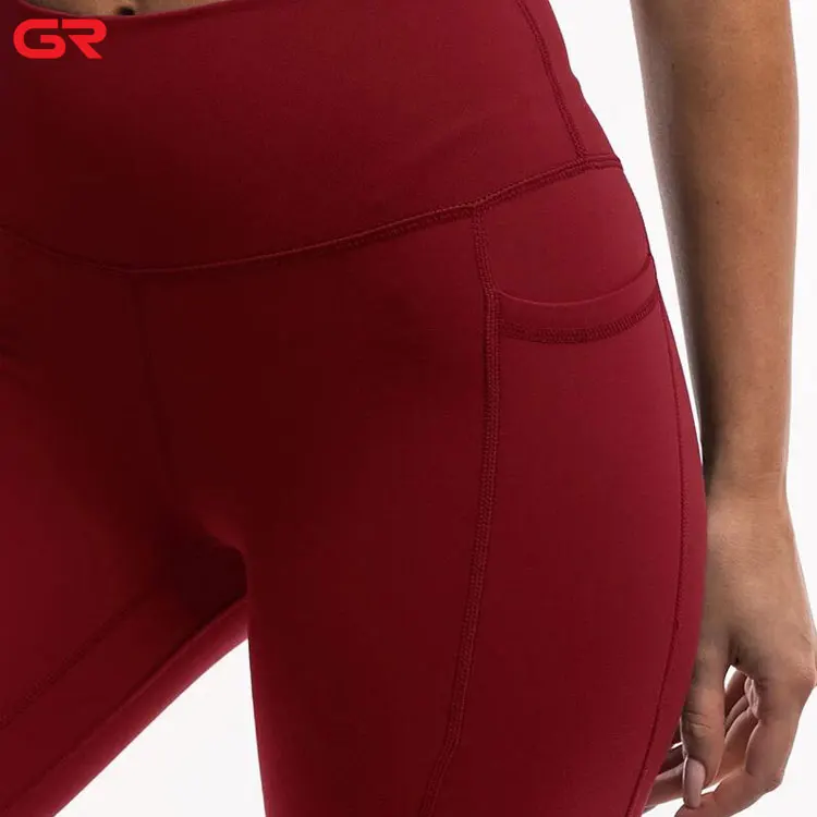 Popular Quick Dry High Waist Yoga Pants Leggings Women Tummy Control Compression Custom Gym Yoga Leggings