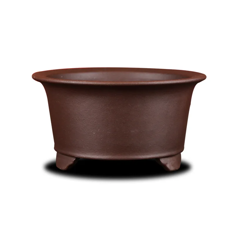 Round  bonsai pots yixing zisha pots