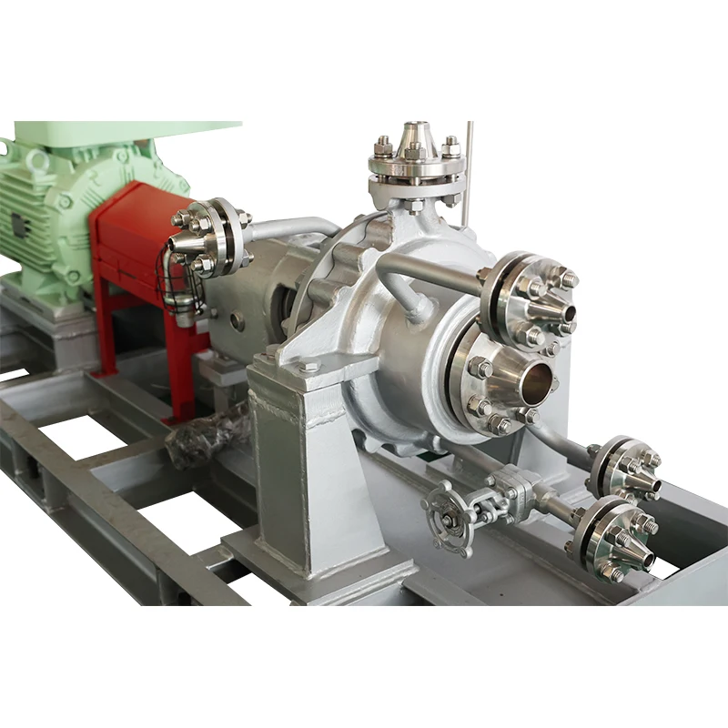 Chemical Process Pump Temperatures -29°C (-20°F) to 121°C (250°F) Solid handling: 30% by volume