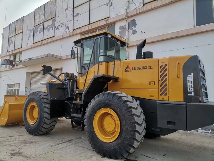 China 5 Ton Wheel Loader 90% New LG956L 5Ton Used Hydraulic Loader