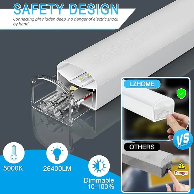 2025 China factory  Exhibition Hall Auto Showroom Hexagon Lighting For Car Shop And Carbarn Honeycomb Lights