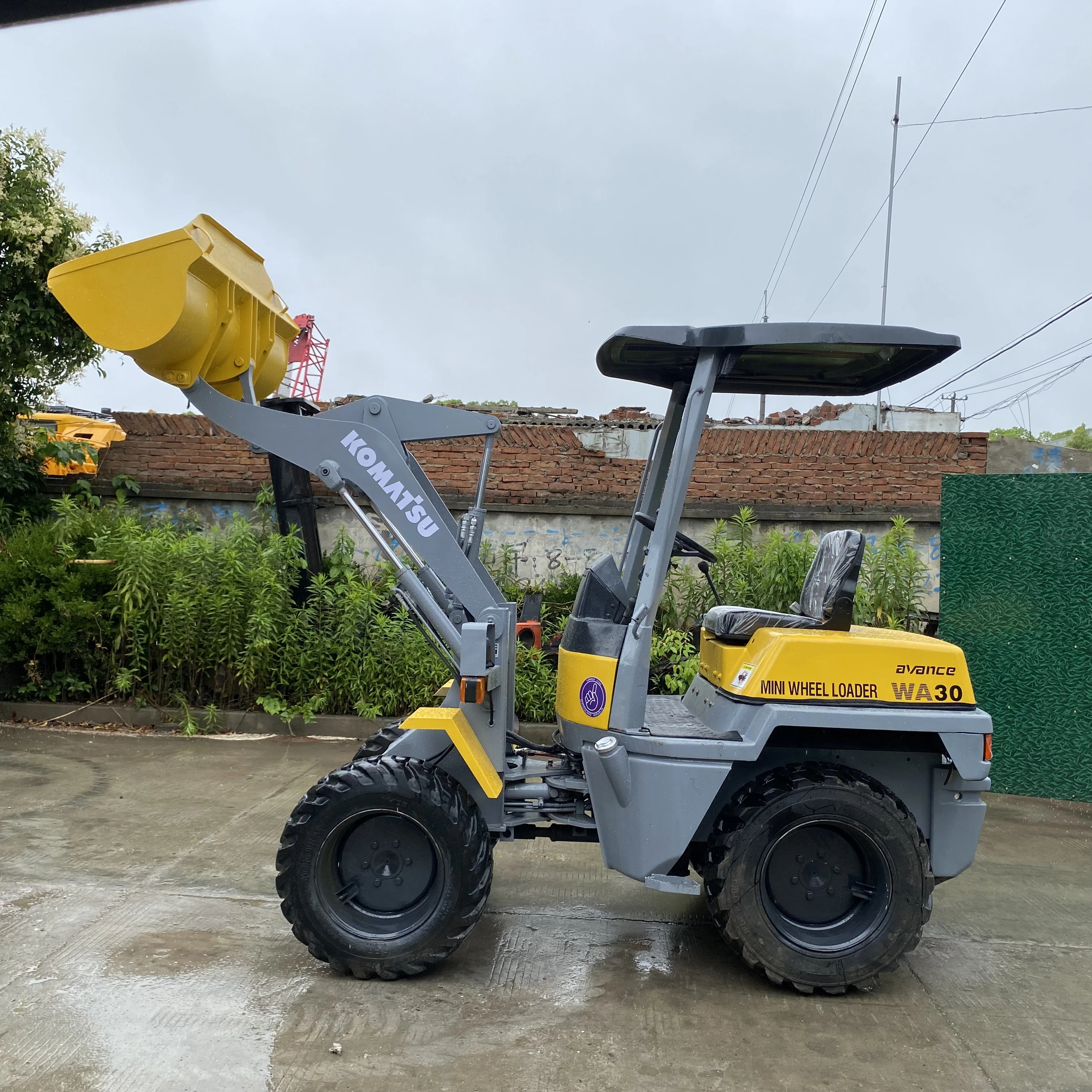 professional manufacturer used loader komatsu WA30 cheap price for sale  wa20