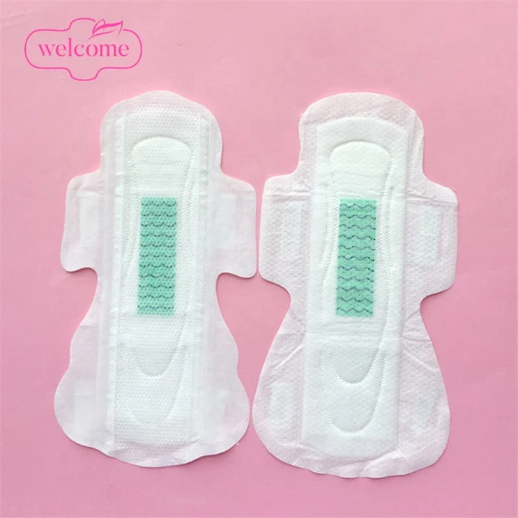 Fohow Icy Feeling Herbal Pad Everyday Ultra Sanitary Pad Napkins With Wings.jpg