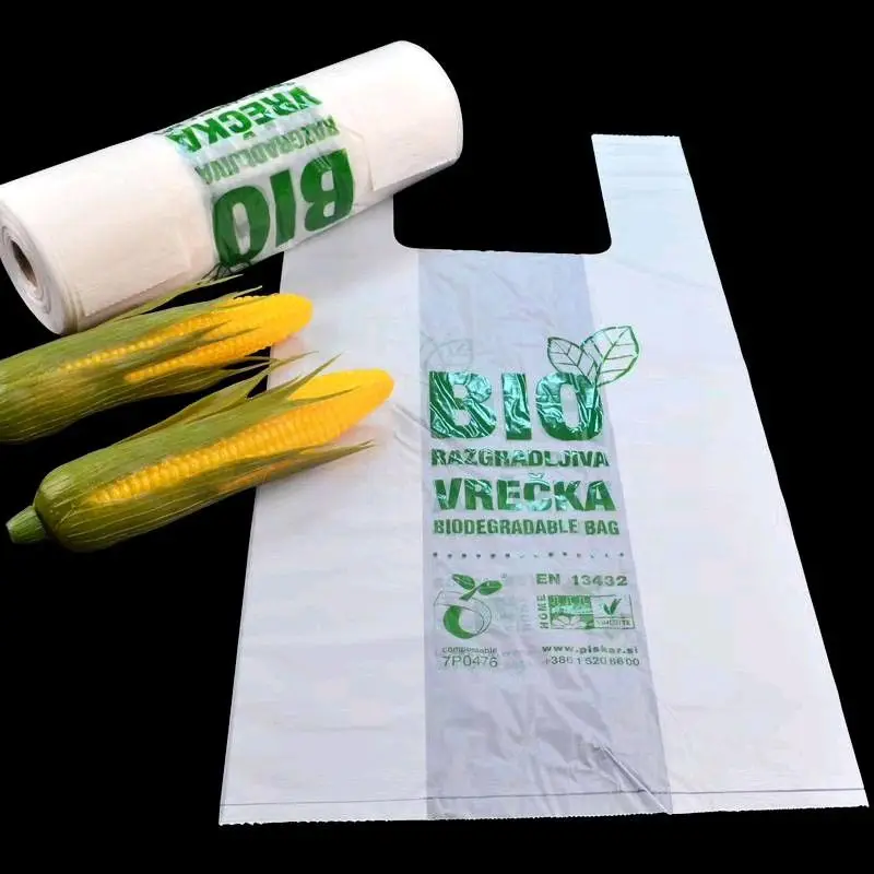 Factory ECO-friendly biodegradable plastic bag for shopping