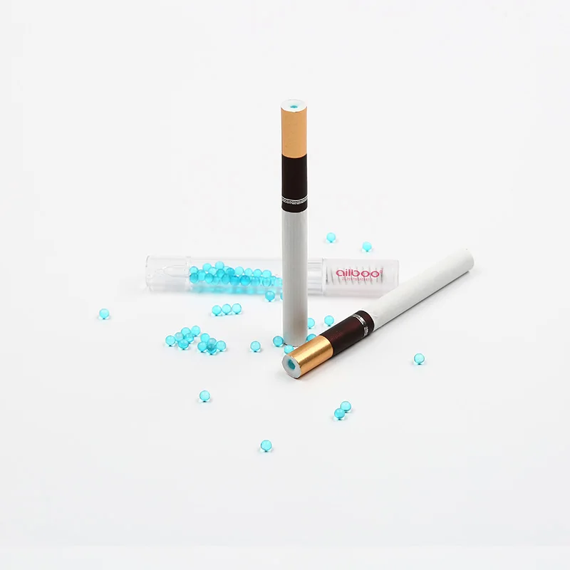 DIY food grade mixed flavors cigarette capsule filter crush ball pen tube applicator