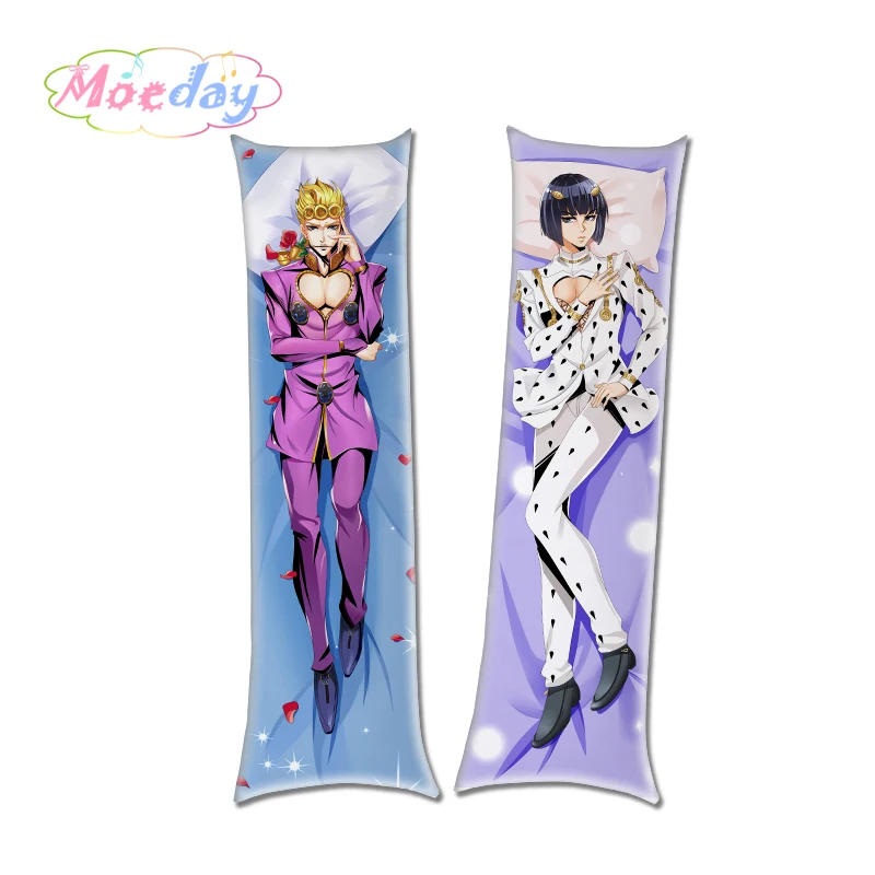 Чехлы для подушек с изображением невероятных приключений Джоджо «Золотой ветер день» Бруно гудио наранция Леона паннакута Джоджо