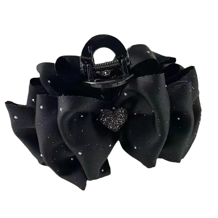 love diamond grab light luxury clip woman flower hair clip hair clips claws