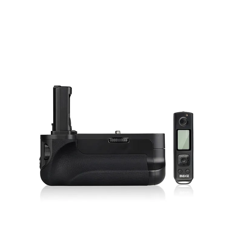 
 Популярная Вертикальная Батарейная ручка Meike MK-A7 PRO с 2.4Gh беспроводным пультом дистанционного управления для камер Sony a7 a7s a7r.  