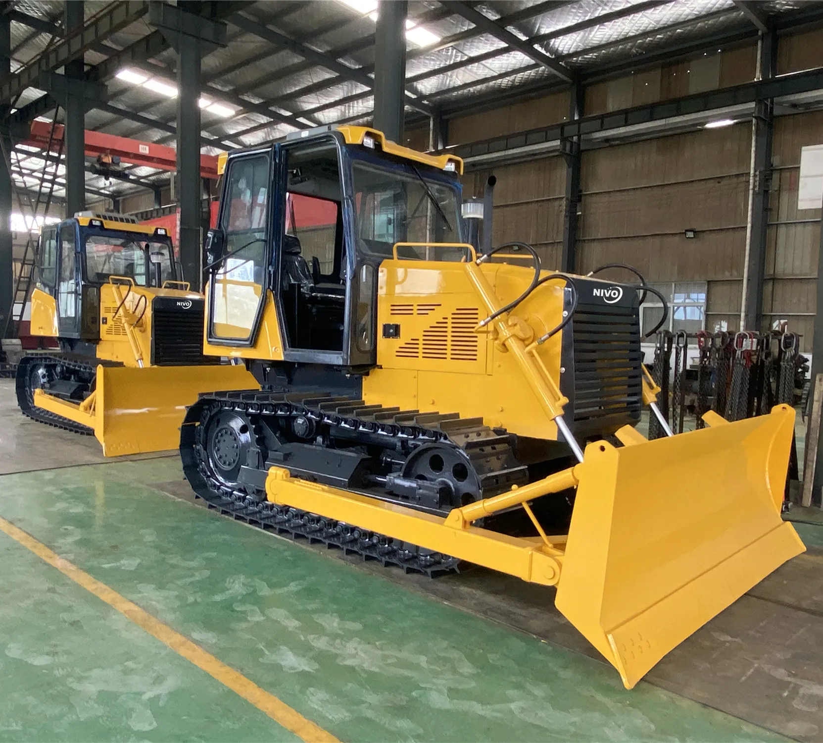 nivo 80hp 100hp mini bulldozer TN100 crawler bulldozer bulk export mini dozers work with asphalt paver or parts