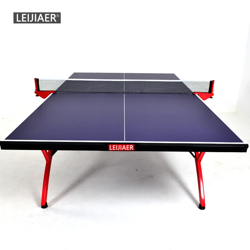 Leijiaer Official A818 Table Tennis Table  Indoor Game Play  Adult Standard  Folding Legs PingPong Table